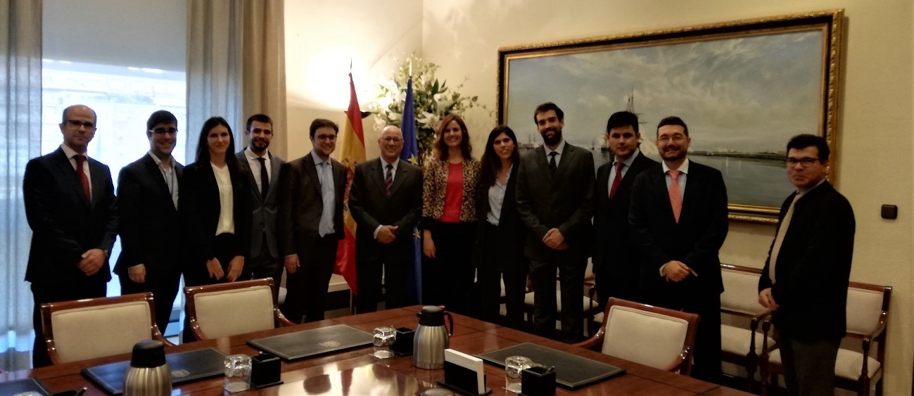 El Secretario de Estado de Defensa recibe en audiencia a los Ingenieros Industriales del Estado destinados al Ministerio de Defensa 1